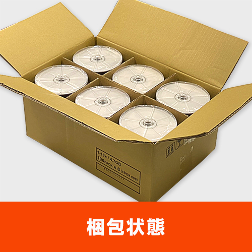 業務用パックRiTEK製DVD-R / 4.7GB / 16倍速 600枚入 100枚ラップ巻