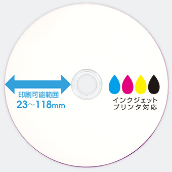 TYコード JP-PRO DVD-R 業務用ワイド / 4.7GB 50枚入 スピンドル