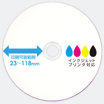 天晴れ DVD-R ワイド / 4.7GB / 16倍速 50枚入 スピンドル