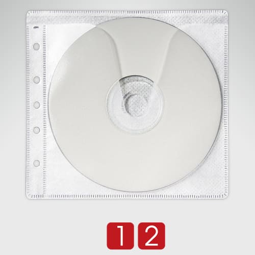 SS-042 / リングファイル用不織布 (白 / 100枚入)